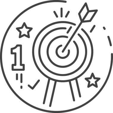 Kazanan Siyah ve Beyaz Logo Simgesi Markalaşma ve Tasarım için PNG Biçiminde