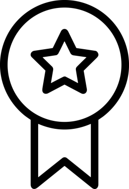 Kazanan Siyah ve Beyaz Logo Simgesi Markalaşma ve Tasarım için PNG Biçiminde