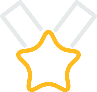 Kazanan Siyah ve Beyaz Logo Simgesi Markalaşma ve Tasarım için PNG Biçiminde