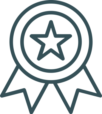 Kazanan Siyah ve Beyaz Logo Simgesi Markalaşma ve Tasarım için PNG Biçiminde