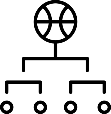 Kazanan Siyah ve Beyaz Logo Simgesi Markalaşma ve Tasarım için PNG Biçiminde