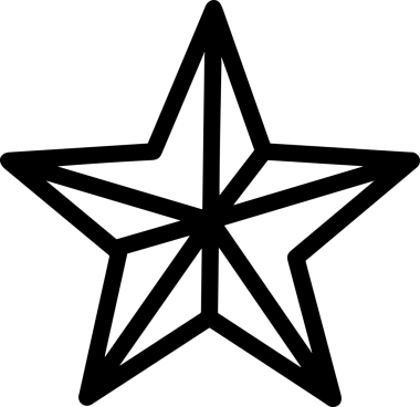 Kazanan Siyah ve Beyaz Logo Simgesi Markalaşma ve Tasarım için PNG Biçiminde