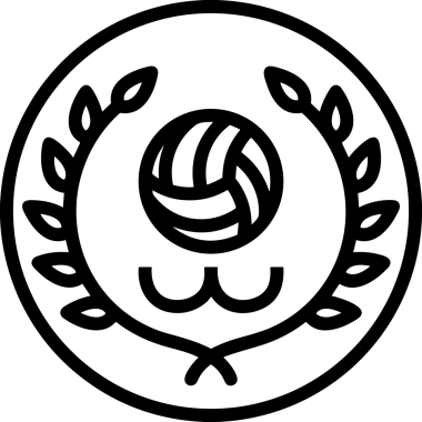Kazanan Siyah ve Beyaz Logo Simgesi Markalaşma ve Tasarım için PNG Biçiminde