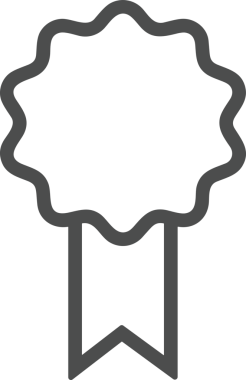 Kazanan Siyah ve Beyaz Logo Simgesi Markalaşma ve Tasarım için PNG Biçiminde