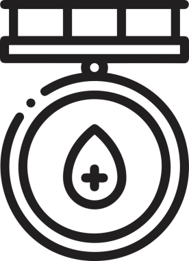 Kazanan Siyah ve Beyaz Logo Simgesi Markalaşma ve Tasarım için PNG Biçiminde
