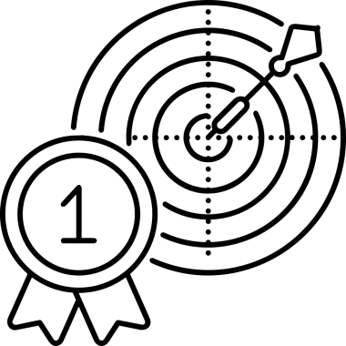 Kazanan Siyah ve Beyaz Logo Simgesi Markalaşma ve Tasarım için PNG Biçiminde