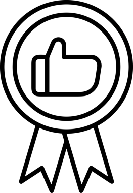 Kazanan Siyah ve Beyaz Logo Simgesi Markalaşma ve Tasarım için PNG Biçiminde