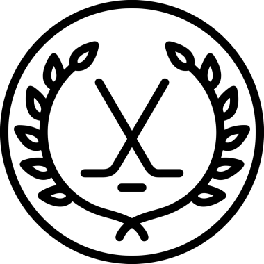 Kazanan Siyah ve Beyaz Logo Simgesi Markalaşma ve Tasarım için PNG Biçiminde
