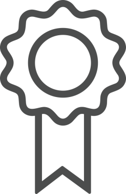 Kazanan Siyah ve Beyaz Logo Simgesi Markalaşma ve Tasarım için PNG Biçiminde