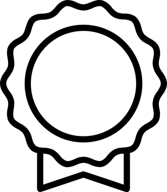 Kazanan Siyah ve Beyaz Logo Simgesi Markalaşma ve Tasarım için PNG Biçiminde