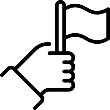 Kazanan Siyah ve Beyaz Logo Simgesi Markalaşma ve Tasarım için PNG Biçiminde