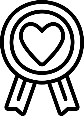 Kazanan Siyah ve Beyaz Logo Simgesi Markalaşma ve Tasarım için PNG Biçiminde