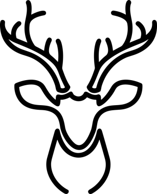 Kazanan Siyah ve Beyaz Logo Simgesi Markalaşma ve Tasarım için PNG Biçiminde