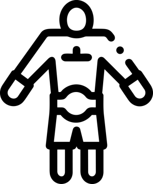 Kazanan Siyah ve Beyaz Logo Simgesi Markalaşma ve Tasarım için PNG Biçiminde
