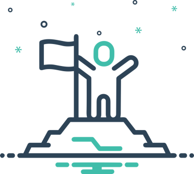 Kazanan Siyah ve Beyaz Logo Simgesi Markalaşma ve Tasarım için PNG Biçiminde