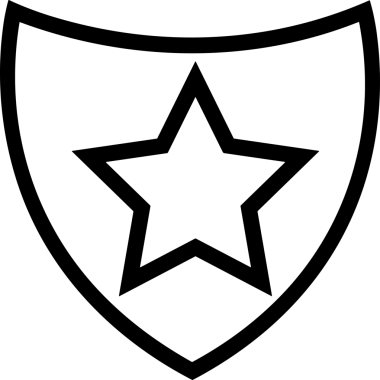 Kazanan Siyah ve Beyaz Logo Simgesi Markalaşma ve Tasarım için PNG Biçiminde