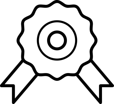 Kazanan Siyah ve Beyaz Logo Simgesi Markalaşma ve Tasarım için PNG Biçiminde