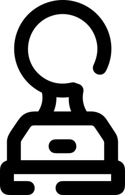 Kazanan Siyah ve Beyaz Logo Simgesi Markalaşma ve Tasarım için PNG Biçiminde