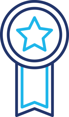 Kazanan Siyah ve Beyaz Logo Simgesi Markalaşma ve Tasarım için PNG Biçiminde