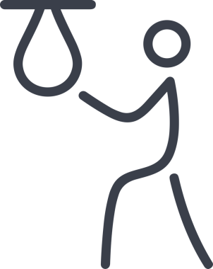 Kazanan Siyah ve Beyaz Logo Simgesi Markalaşma ve Tasarım için PNG Biçiminde