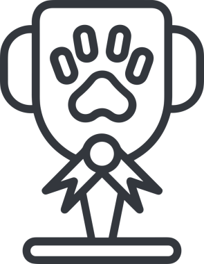 Kazanan Siyah ve Beyaz Logo Simgesi Markalaşma ve Tasarım için PNG Biçiminde