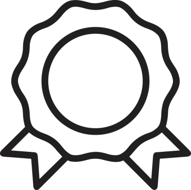 Kazanan Siyah ve Beyaz Logo Simgesi Markalaşma ve Tasarım için PNG Biçiminde