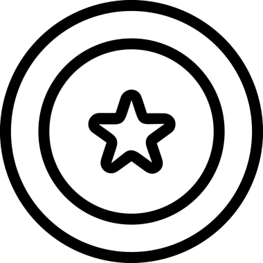 Kazanan Siyah ve Beyaz Logo Simgesi Markalaşma ve Tasarım için PNG Biçiminde