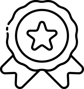 Kazanan Siyah ve Beyaz Logo Simgesi Markalaşma ve Tasarım için PNG Biçiminde