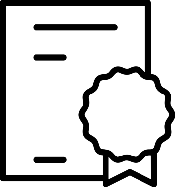 Kazanan Siyah ve Beyaz Logo Simgesi Markalaşma ve Tasarım için PNG Biçiminde