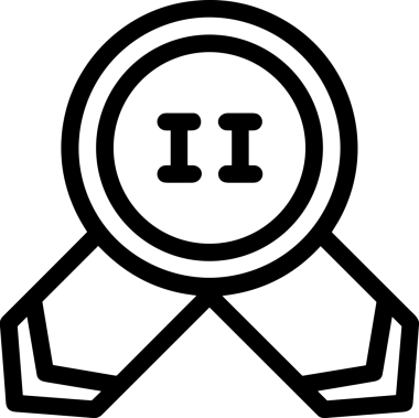 Kazanan Siyah ve Beyaz Logo Simgesi Markalaşma ve Tasarım için PNG Biçiminde