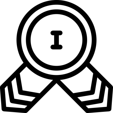 Kazanan Siyah ve Beyaz Logo Simgesi Markalaşma ve Tasarım için PNG Biçiminde