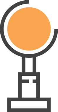 Kazanan Siyah ve Beyaz Logo Simgesi Markalaşma ve Tasarım için PNG Biçiminde