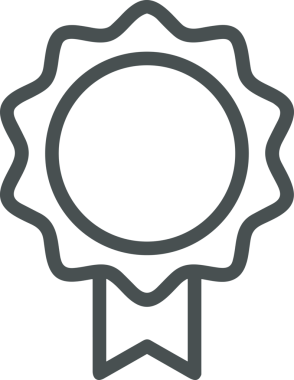 Kazanan Siyah ve Beyaz Logo Simgesi Markalaşma ve Tasarım için PNG Biçiminde