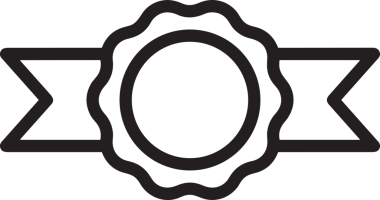 Kazanan Siyah ve Beyaz Logo Simgesi Markalaşma ve Tasarım için PNG Biçiminde