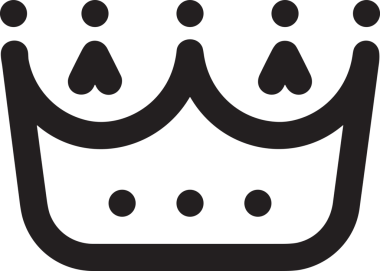 Kazanan Siyah ve Beyaz Logo Simgesi Markalaşma ve Tasarım için PNG Biçiminde