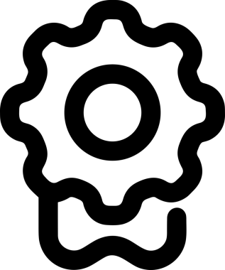 Kazanan Siyah ve Beyaz Logo Simgesi Markalaşma ve Tasarım için PNG Biçiminde