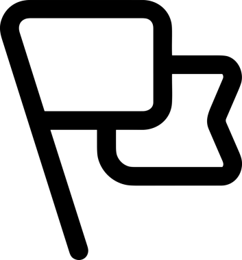 Kazanan Siyah ve Beyaz Logo Simgesi Markalaşma ve Tasarım için PNG Biçiminde