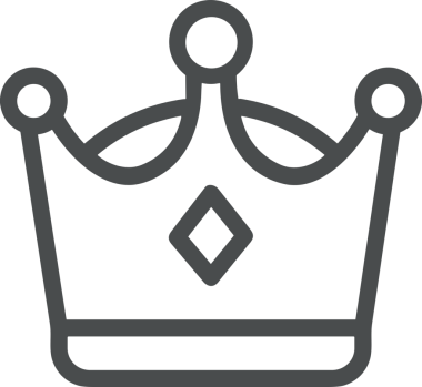 Kazanan Siyah ve Beyaz Logo Simgesi Markalaşma ve Tasarım için PNG Biçiminde