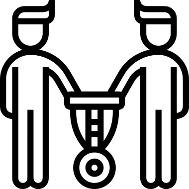Kazanan Siyah ve Beyaz Logo Simgesi Markalaşma ve Tasarım için PNG Biçiminde