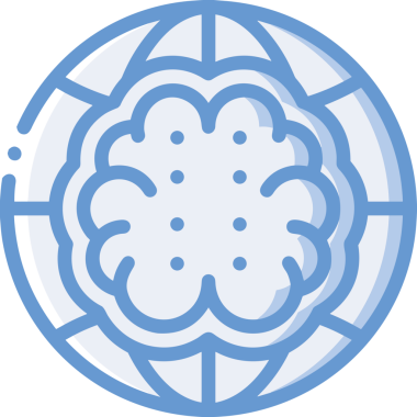 Yapay zeka simgesi png biçimi basit ai outline logo tasarım makinesi öğrenme sembolü nöral ağ dijital beyin ikonu grafik gösterimi izole edilmiş düz vektör modern minimalist biçim