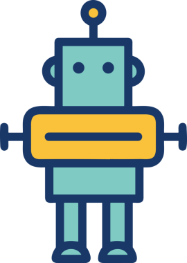 Yapay zeka simgesi png biçimi basit ai outline logo tasarım makinesi öğrenme sembolü nöral ağ dijital beyin ikonu grafik gösterimi izole edilmiş düz vektör modern minimalist biçim