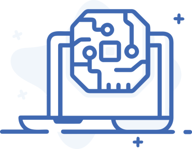 Yapay zeka simgesi png biçimi basit ai outline logo tasarım makinesi öğrenme sembolü nöral ağ dijital beyin ikonu grafik gösterimi izole edilmiş düz vektör modern minimalist biçim