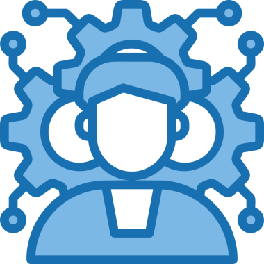 Yapay zeka simgesi png biçimi basit ai outline logo tasarım makinesi öğrenme sembolü nöral ağ dijital beyin ikonu grafik gösterimi izole edilmiş düz vektör modern minimalist biçim