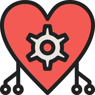 Yapay zeka simgesi png biçimi basit ai outline logo tasarım makinesi öğrenme sembolü nöral ağ dijital beyin ikonu grafik gösterimi izole edilmiş düz vektör modern minimalist biçim