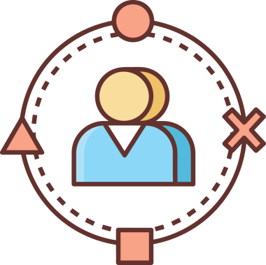 Yapay zeka simgesi png biçimi basit ai outline logo tasarım makinesi öğrenme sembolü nöral ağ dijital beyin ikonu grafik gösterimi izole edilmiş düz vektör modern minimalist biçim