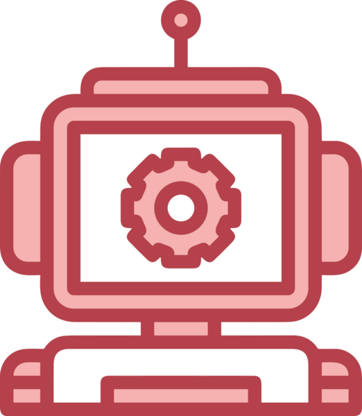 Yapay zeka simgesi png biçimi basit ai outline logo tasarım makinesi öğrenme sembolü nöral ağ dijital beyin ikonu grafik gösterimi izole edilmiş düz vektör modern minimalist biçim