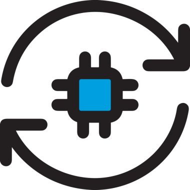 Yapay zeka simgesi png biçimi basit ai outline logo tasarım makinesi öğrenme sembolü nöral ağ dijital beyin ikonu grafik gösterimi izole edilmiş düz vektör modern minimalist biçim