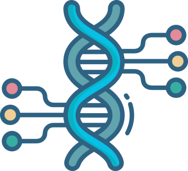 Yapay zeka simgesi png biçimi basit ai outline logo tasarım makinesi öğrenme sembolü nöral ağ dijital beyin ikonu grafik gösterimi izole edilmiş düz vektör modern minimalist biçim