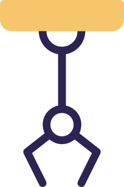 Yapay zeka simgesi png biçimi basit ai outline logo tasarım makinesi öğrenme sembolü nöral ağ dijital beyin ikonu grafik gösterimi izole edilmiş düz vektör modern minimalist biçim