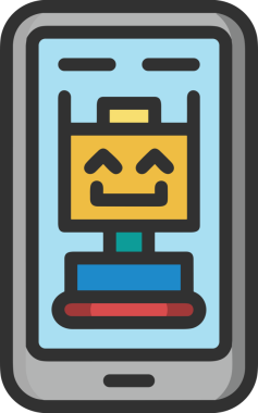 Yapay zeka simgesi png biçimi basit ai outline logo tasarım makinesi öğrenme sembolü nöral ağ dijital beyin ikonu grafik gösterimi izole edilmiş düz vektör modern minimalist biçim